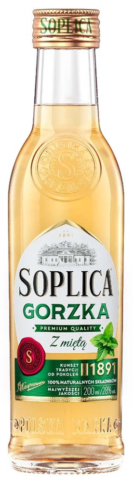 Soplica Gorzka z Mieta 0,2l /Alc.28%