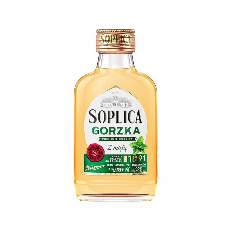 Soplica Gorzka Mint 0.09l / Alc 28%