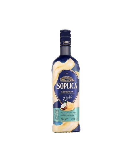 Соплица E.Wedel Кокос 0,5л /Алк 15%