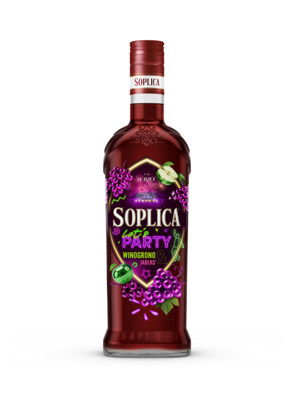 Soplica Let's Party Grape Apple 0,5l / 21%