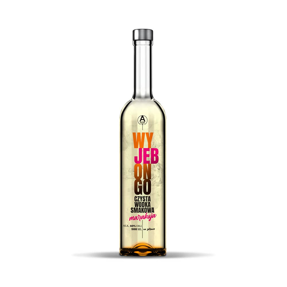 ВОДКА Wyjebongo Маракуйя 0,5л / Алк. 40%
