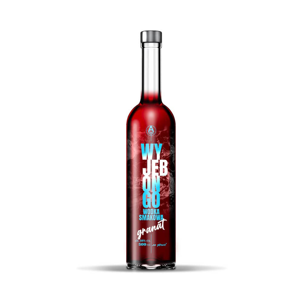 WODKA Wyjebongo Granat 0,5l / Alc. 38%