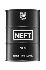 NEFT Ultra Premium Vodka barrel BLACK 1l / Alc. 40%