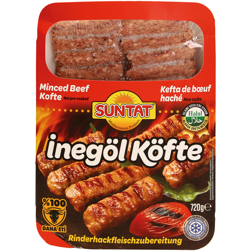 Inegöl Köfte - Rundergehaktbereiding, diepgevroren
