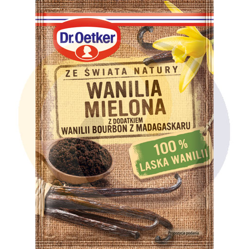Молотая ваниль с добавлением ванили бурбон 5.0г/30с Dr. Oetker