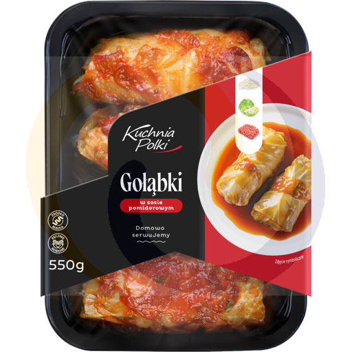 Koolrolletjes in tomatensaus 550g/6st Kuchnia Polki