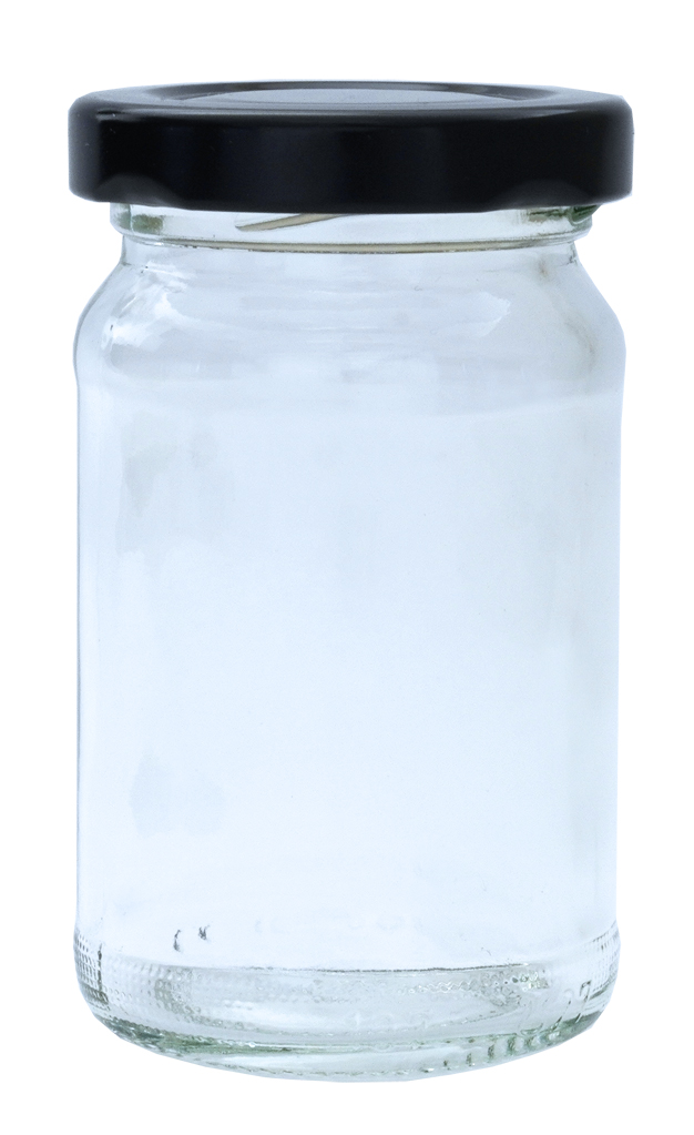 Rundglas 107 ml.