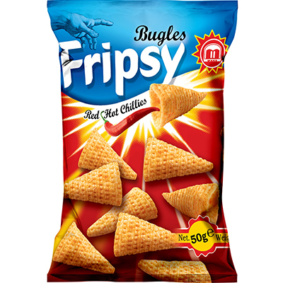 Fripsy Crispy Sticks met Red Hot Chillies smaak