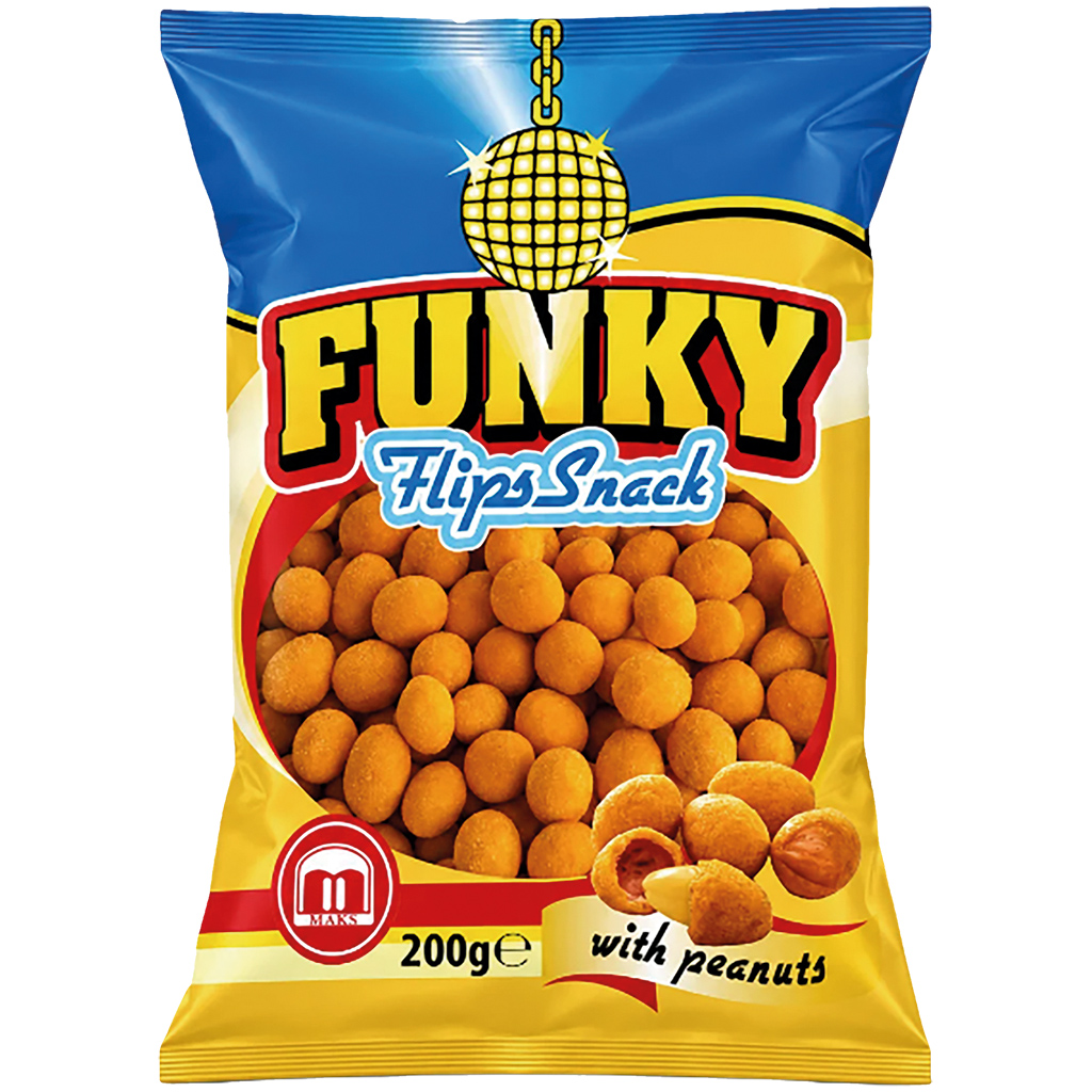Закуска «Funky Flips» с арахисом