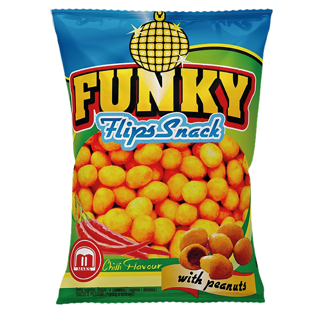 Закуска Funky Flips с арахисом и вкусом чили