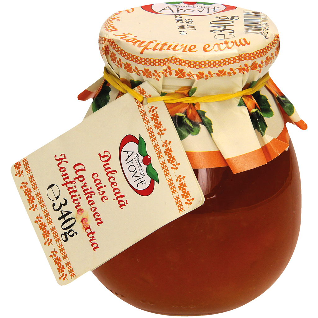 "Arovit" Abrikozenconfituur extra 340 g