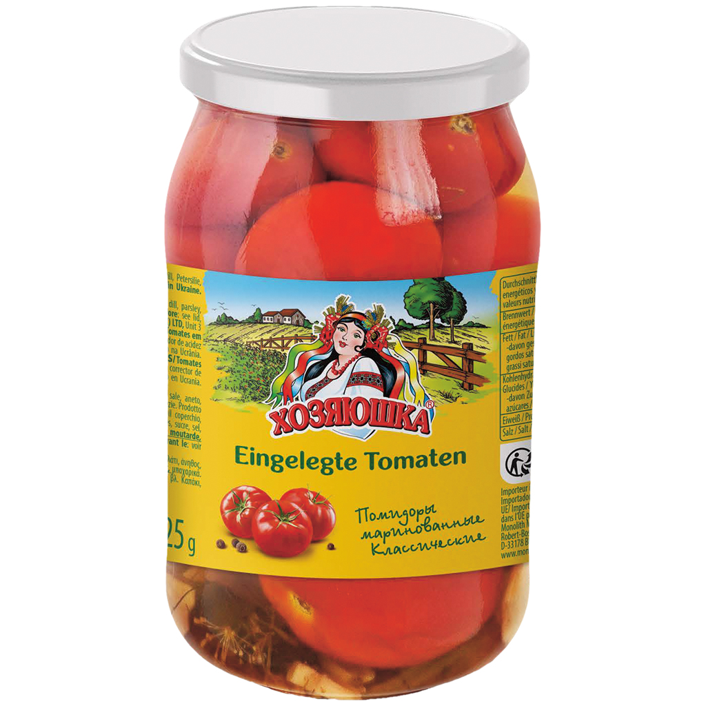 "Hosyaushka" Tomaten gemarineerd 850 g