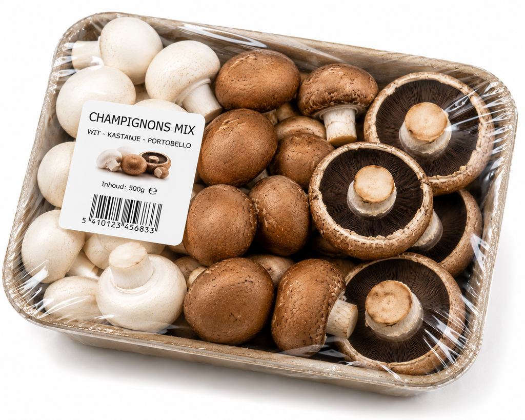 Champignons mix verpakt