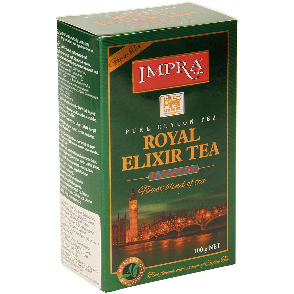 Royal Elixir Groene Grote Blad Thee - Groene Thee "Ceylon Orange Pekoe"