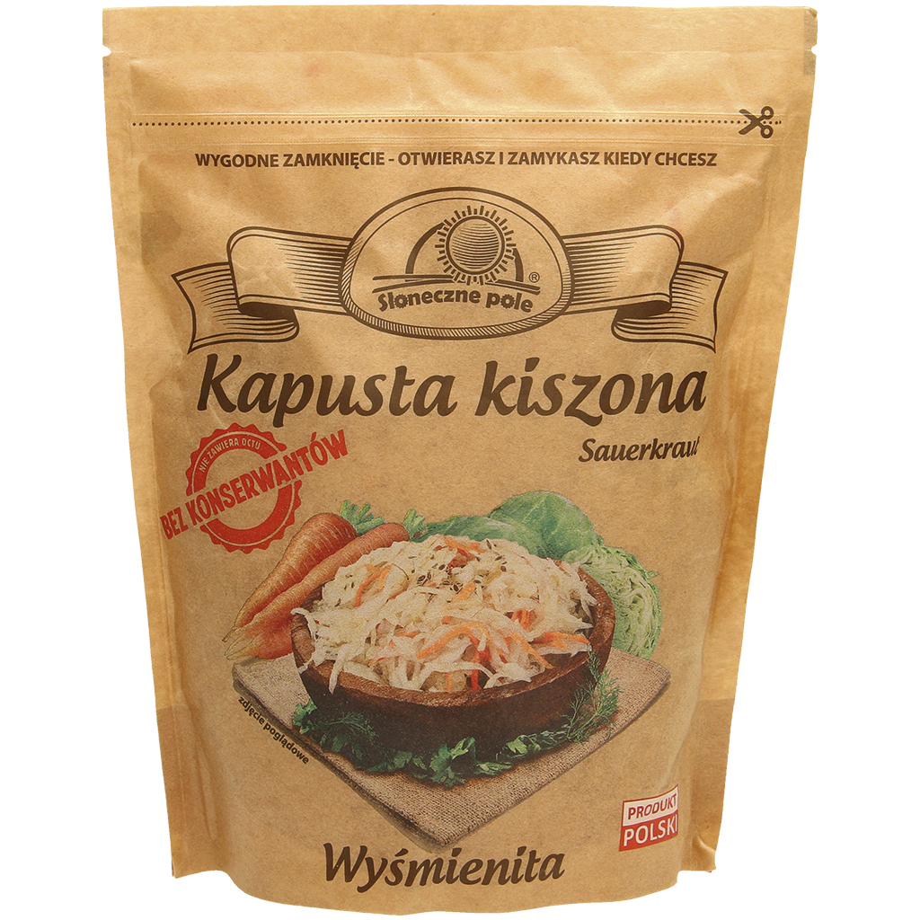 "Sloneczne Pole" Zuurkool Kapusta kiszona 1 kg