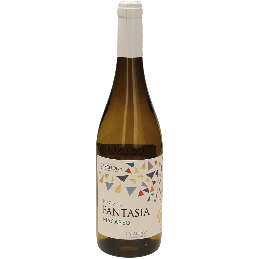 Вино из Испании, Каталония, белое, сухое, 12% алк.