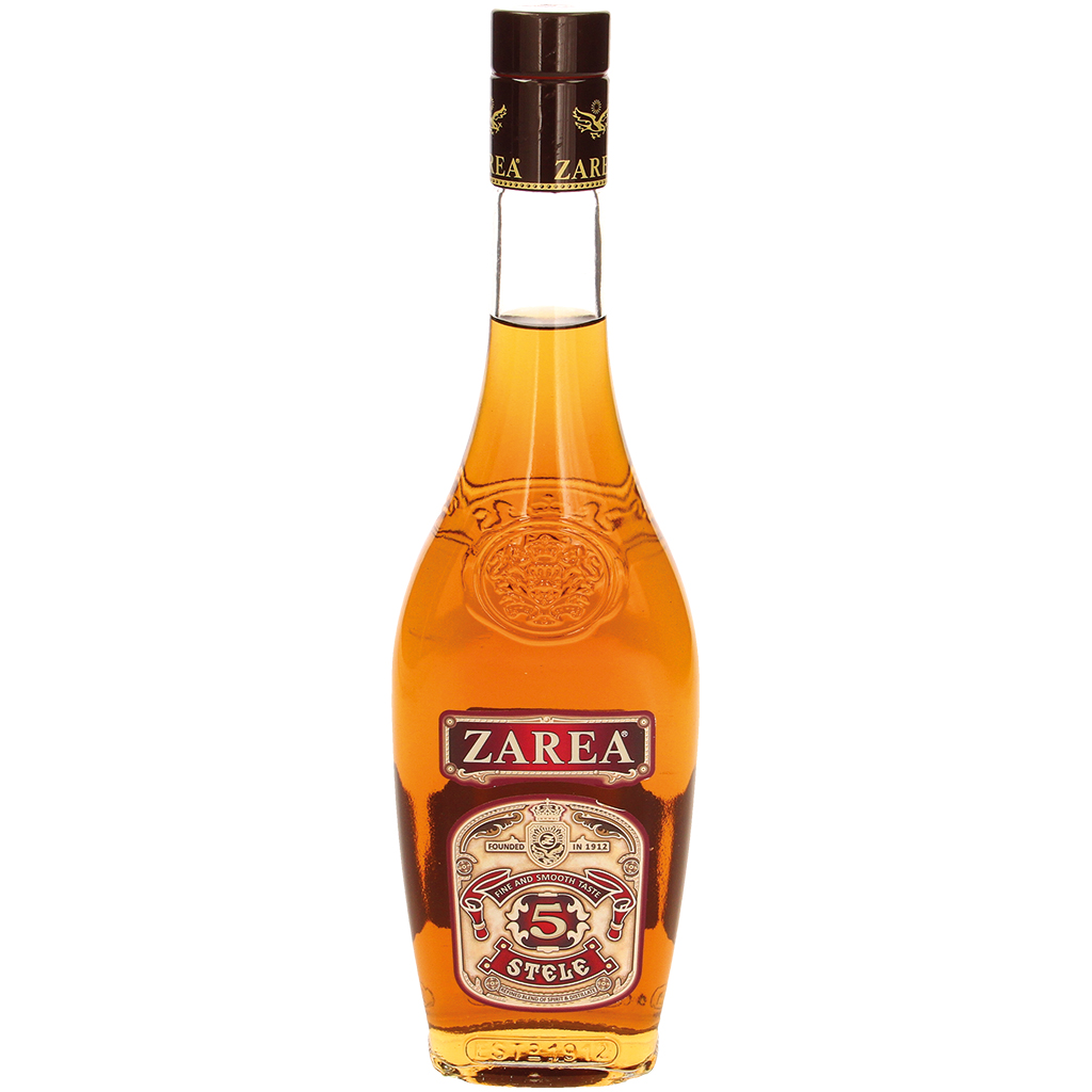 Likeur met kleurstof "Zarea 5 Stele", 37,5% vol.