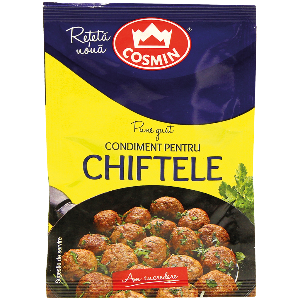 Kruidenproduct voor gehaktballen.