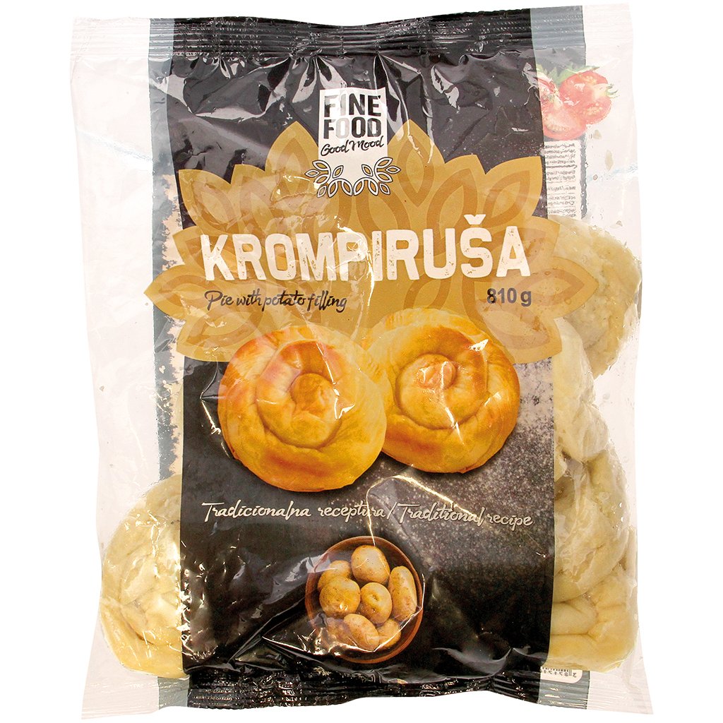 Бурек с картошкой "Krompirusa Family Pack", изделие из теста