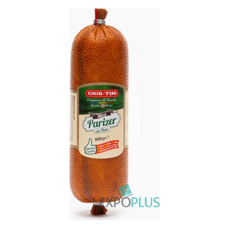 CRISTIM MINI PARIZER CU PORK 500G
