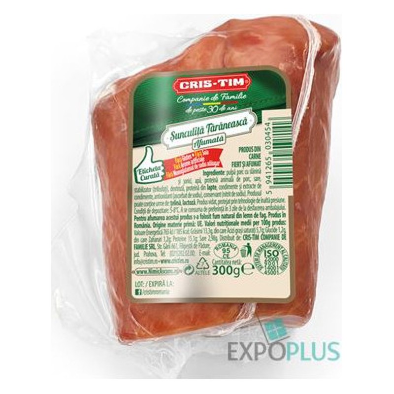 CRISTIM SUNCULITA TARANEASCA AFUMAT 300G
