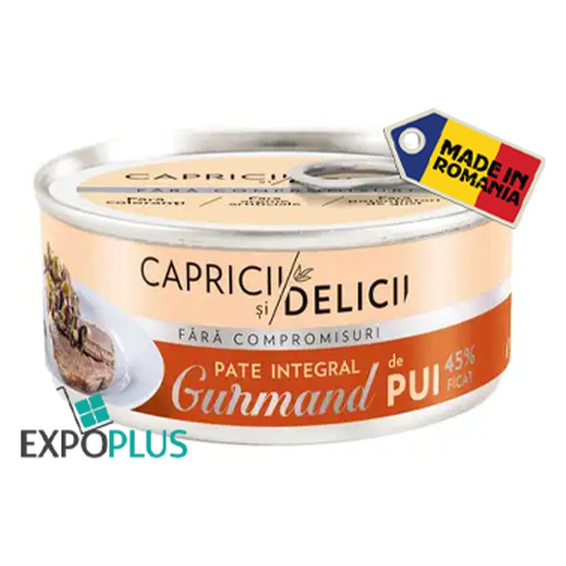PATÉ VAN HELE KIPPENLEVER 45% 115G 