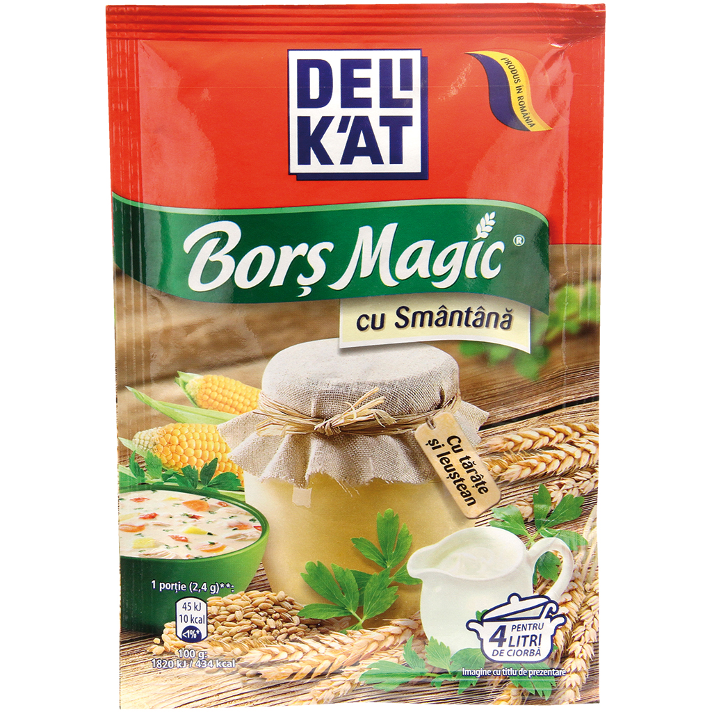 Bors Magic met Room - Bereidingsmiddel voor het kruiden en verfijnen van zure soepen