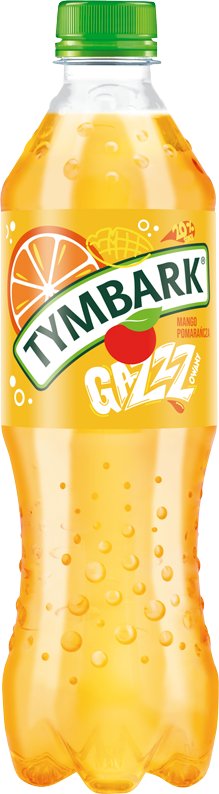 Tymbark koolzuurhoudende drank mango sinaasappel
