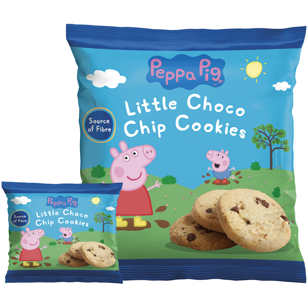 Peppa pig kleine choco chip koekjes 