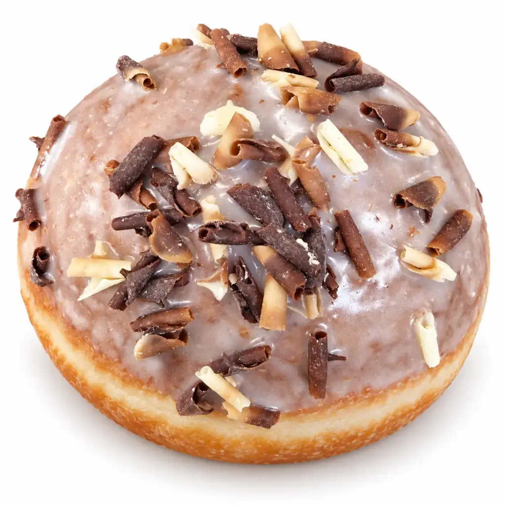 Donut met framboos