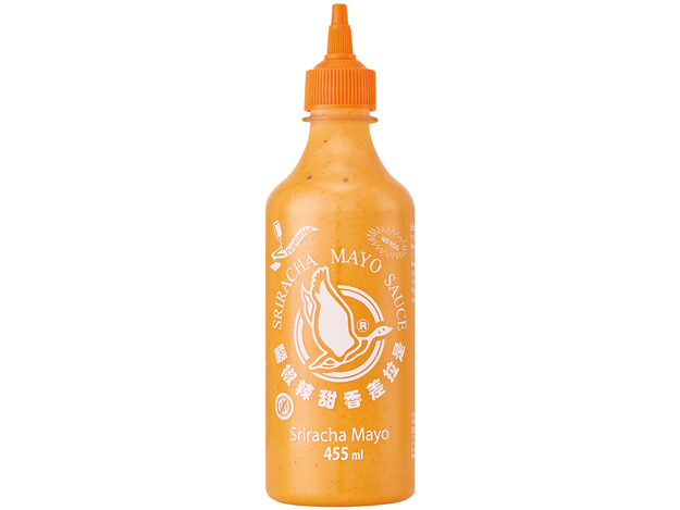 Chili-mayonaise-saus (pikante saus) "Sriracha"