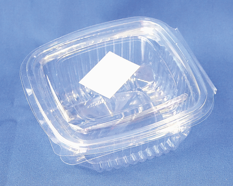 Voedselcontainer met deksel-doorzichtig (voor kaviaar) / 250g