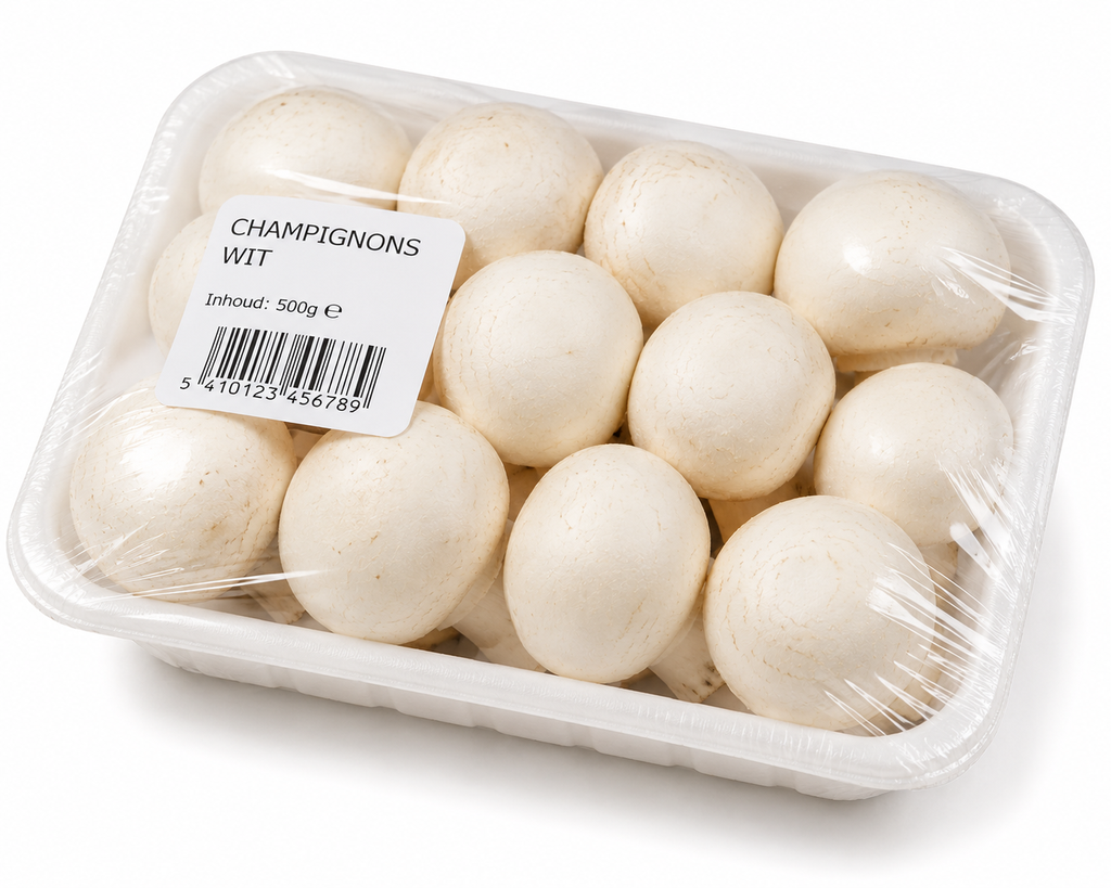 Champignons verpakt 250g