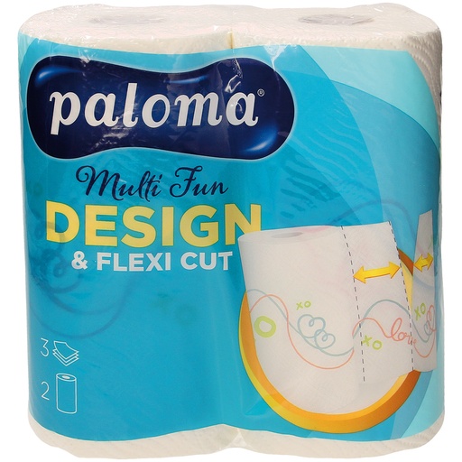 [95966] Keukenrollen "Paloma Multi Fun Flexi Sheet"