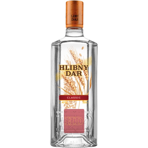 [0001011297] Wodka "Hlibny Dar" Classic 40% vol.
