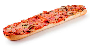 [6024] Pizza baguette met champignons en kaas