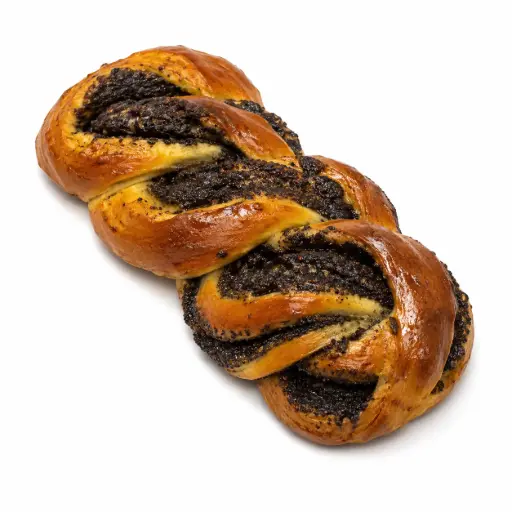 [6014] Gebak vlecht met maanzaad