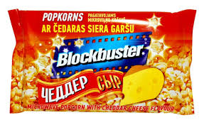 [0001011610] BLOCKBUSTER MICROWAWE POPCORN CHEDDAR KAAS 99G