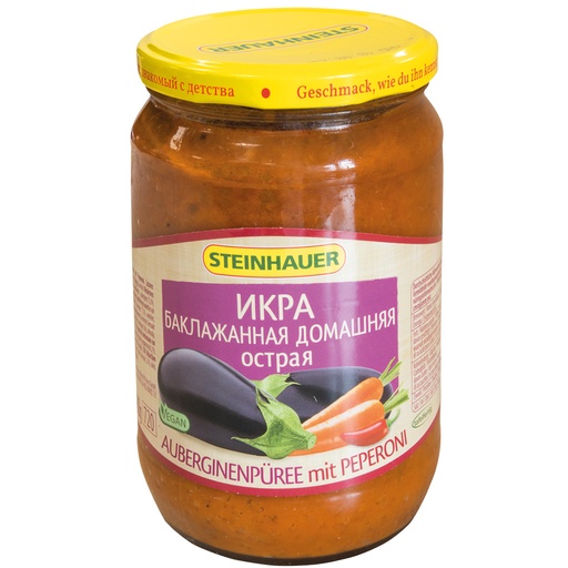 [42042] "Steinhauer" Auberginepuree met paprika Domashnyaya 720 ml