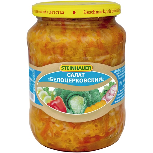 [35002] "Steinhauer" Groentesalade Belozerkovsky 720 ml