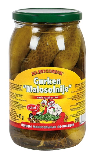 [51102] "Na Pososhok" Augurken licht gezouten pikant Po-kazachi 850 g