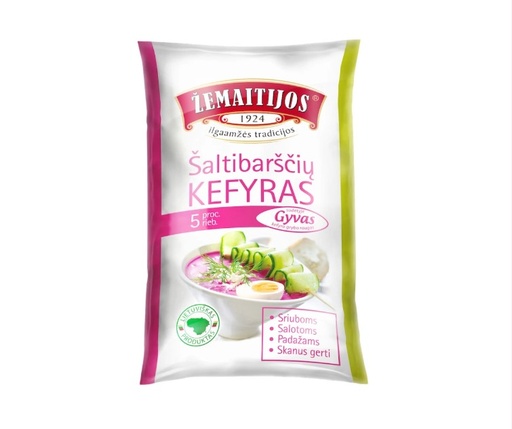 [0001011920] Кефир ŽEMAITIJOS ŠALTIBARŠČIŲ, 5% жирности