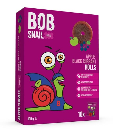 [0001011934] BOB SLAK APPEL/ZWARTE BESSEN ROLLETJE