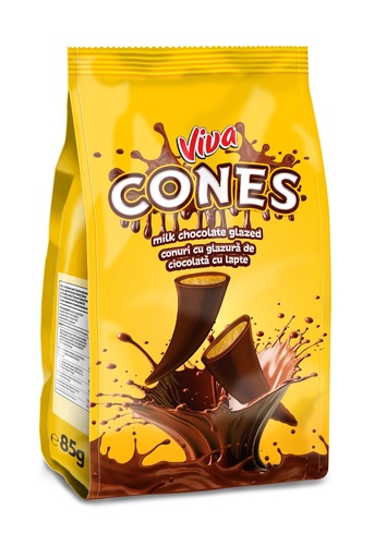 [0001011942] VIVA HOORNTJES - HOORNTJES MET MELKCHOCOLADEGLAZUUR