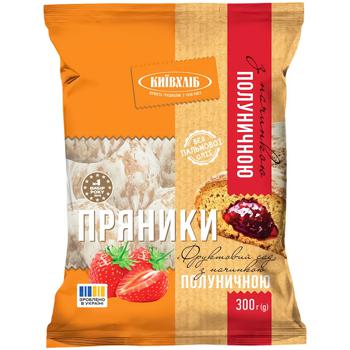 [0001011951] Пряники Киевхлеб Фруктовый сад с начинкой Клубничной 300г