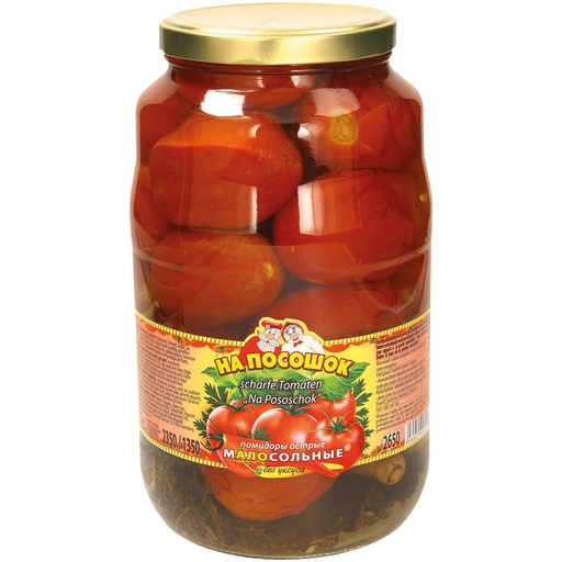 [50161] "Na Pososhok" Tomaten gemarineerd pikant 2,65 l