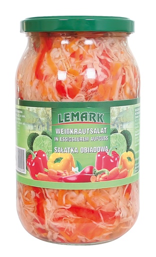 [35924] "Lemark" Witte koolsalade in azijn Salatka obiadowa 800 g