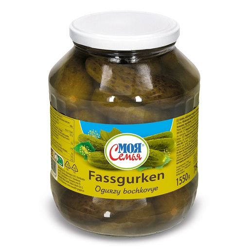 [51211] Moja Semja Огурцы бочковые