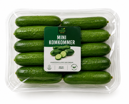 [2203] Komkommer mini verpakt