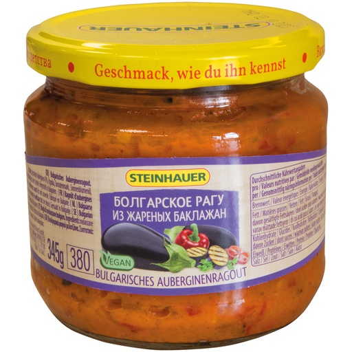 [35032] "Steinhauer" Bulgaarse auberginestoofpot 345 g